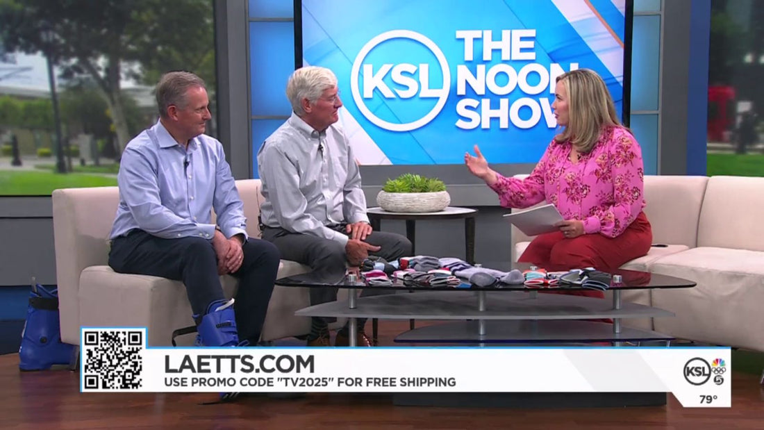 Laetts on Channel 5: Patented HygroHeat™ & BootGlide™ (TV Interview)